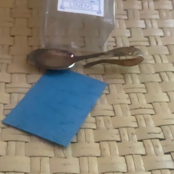 ADORABLE VTG BABY SILVER SPOON CURVED HANDLE - Picture 3 of 3